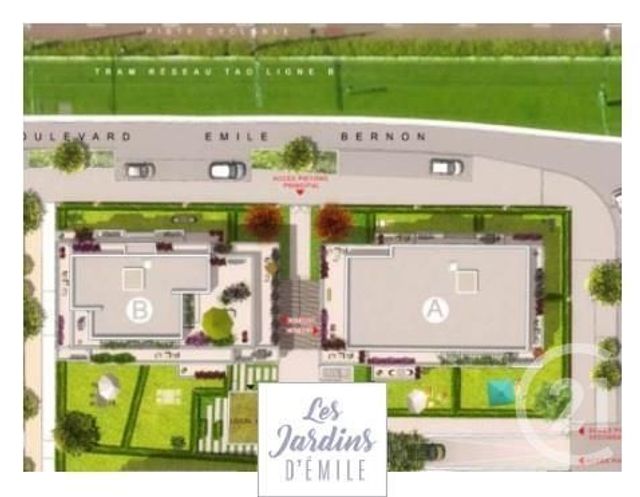Appartement F2 à louer - 2 pièces - 40.15 m2 - ST JEAN DE BRAYE - 45 - CENTRE - Century 21 Premium